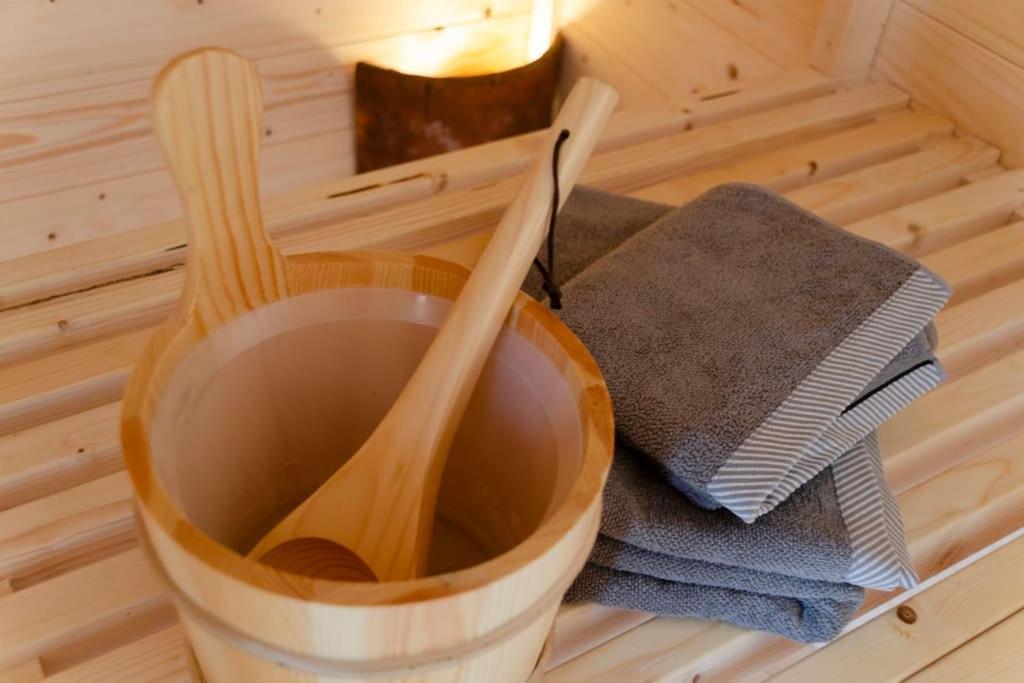 La Cabane Du Cerf Et Son Sauna Attre Dış mekan fotoğraf